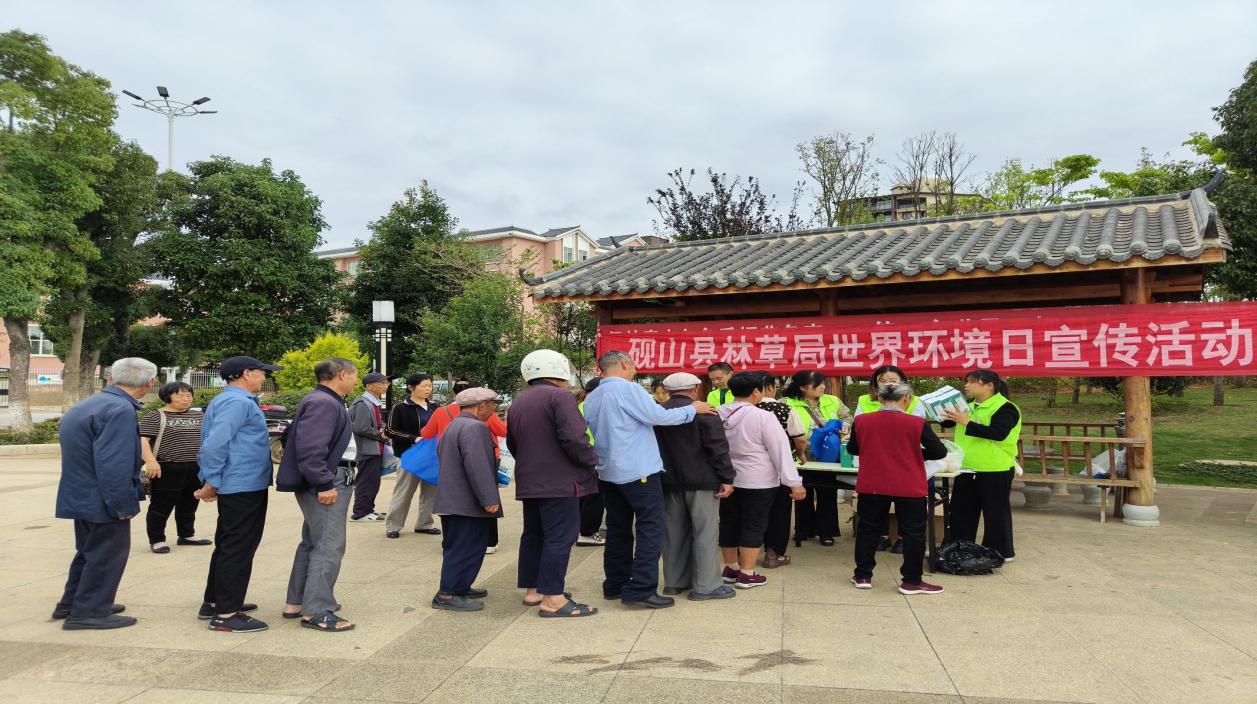 爱护环境  人人有责  —砚山县林业和草原局开展世界环境日宣传活动